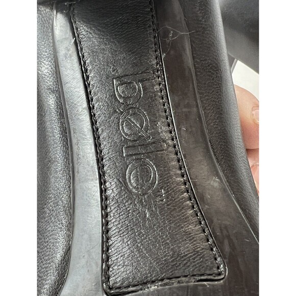 Bølo Brown Leather‎ Ebano Classic Academia Librarian Pumps Heels 8.5 - Picture 6 of 6